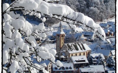 Voraussichtlich grüne Weihnachten in Dörlinbach