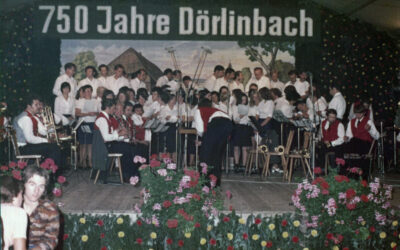 Dorfjubiläum im August 1975