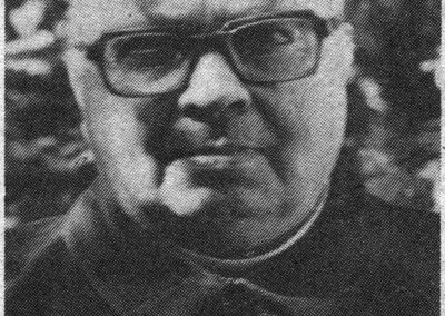 Pfarrer Franz Wölfle (1905 bis 1987) war von 1955 bis 1980 der „Pfarrherr“ von Dörlinbach.