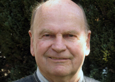 Ein Porträt von Wilhelm Göppert an seinem 80. Geburtstag im Jahre 2015.