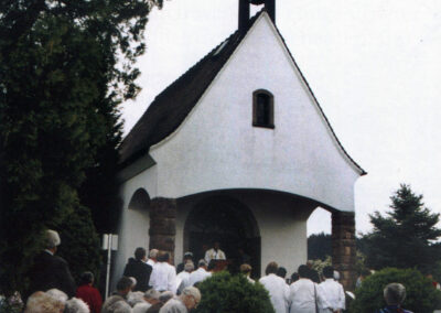 Christi Himmelfahrt 2007: Gedenkfeier des Kameradenkreises der 5. Infanterie- und Jäger-Division bei der Dörlinbacher Kapelle.