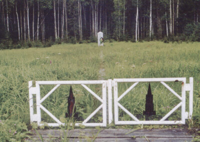 Der Friedhof der 5. Jäger-Division im Jahre 2003. Letzte Ruhestätte für 1405 gefallene Soldaten.