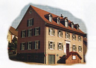 Im Jahre 1999 „schmückte“ das Dörlinbacher Rathaus einen Wahlprospekt der CDU.