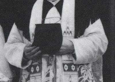 Pfarrer Franz Wölfle feierte im Jahre 1956 in seiner neuen Dörlinbacher Kirchengemeinde sein 25-jähriges Priesterjubiläum.