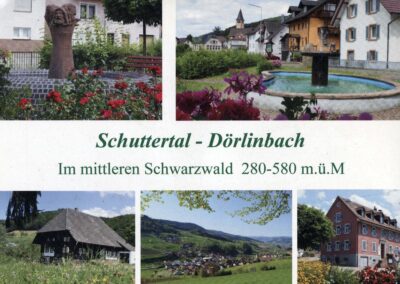 Der Nierenbrunnen (Springbrunnen) war oft der Hingucker auf zahlreichen Post- und Ansichtskarten.