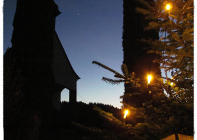 Dörlinbacher Impressionen vom Jahreswechsel 2021 / 2022 mit Weihnachtsglanz und ein Hauch von Schnee.