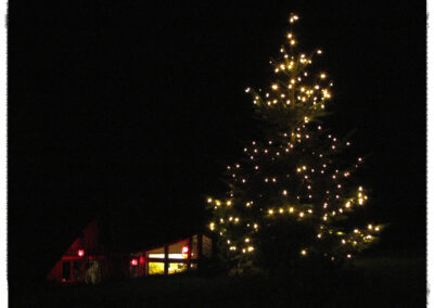 Dörlinbacher Impressionen vom Jahreswechsel 2021 / 2022 mit Weihnachtsglanz und ein Hauch von Schnee.