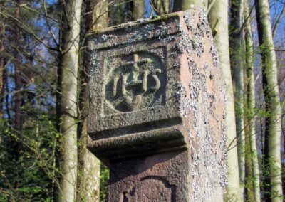 Der älteste Bildstock Dörlinbachs befindet sich bei der Mariengrotte nur unweit von der Gedächtniskapelle entfernt auf dem Kappelberg.