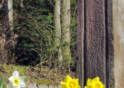 Der älteste Bildstock Dörlinbachs befindet sich bei der Mariengrotte nur unweit von der Gedächtniskapelle entfernt auf dem Kappelberg.