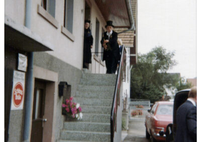 Goldene Hochzeit von Hermann und Pauline Fischer im August 1980. Geheiratet hatten die beiden am 9. August 1930 in Zell am Harmersbach.