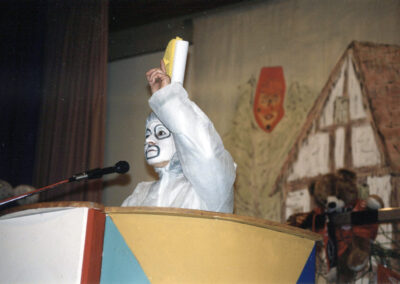 Impressionen von der Generalprobe zum Zunftabend 2003 in der Dörlinbacher Halle. Schon die Proben waren immer eine Riesengaudi.