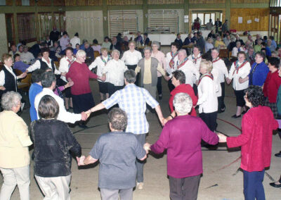 Eindrücke vom Seniorennachmittag in Palmsonntag 2004 in der Turn- und Festhalle.