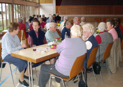 Eindrücke vom Seniorennachmittag in Palmsonntag 2005 in der Turn- und Festhalle.