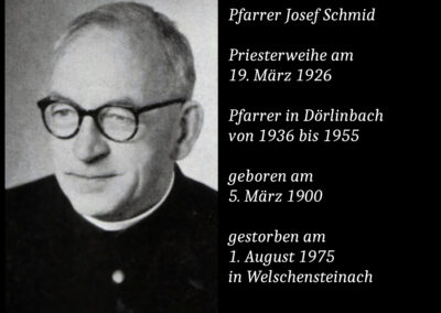 Pfarrer Josef Schmid (1900 bis 1975) / Schönstattpriester