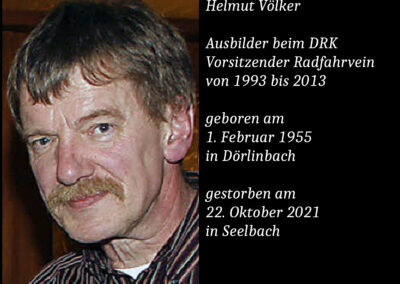 Helmut Völker (1955 bis 2021) / RVD-Vorsitzender