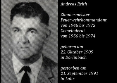 Andreas Reith (1909 bis 1991) / Zimmermeister