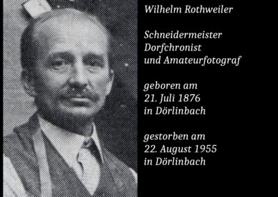 Wilhelm Rothweiler (1876 bis 1955) / Schmiedemeister und Dorfchronist