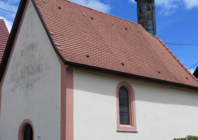 Die Anna-Kapelle in Schweighausen. Heimat einer Top-restaurierten Madonna mit Kind.