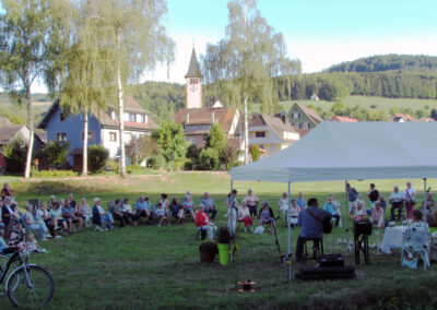 4. September 2022: Impressionen vom Schlagergottesdienst auf Drescher's Matt.