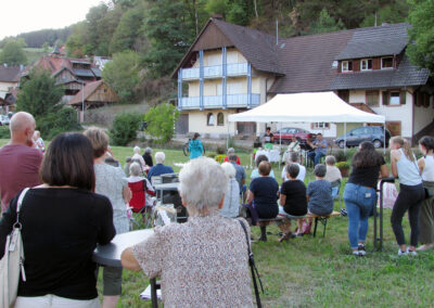 4. September 2022: Impressionen vom Schlagergottesdienst auf Drescher's Matt.