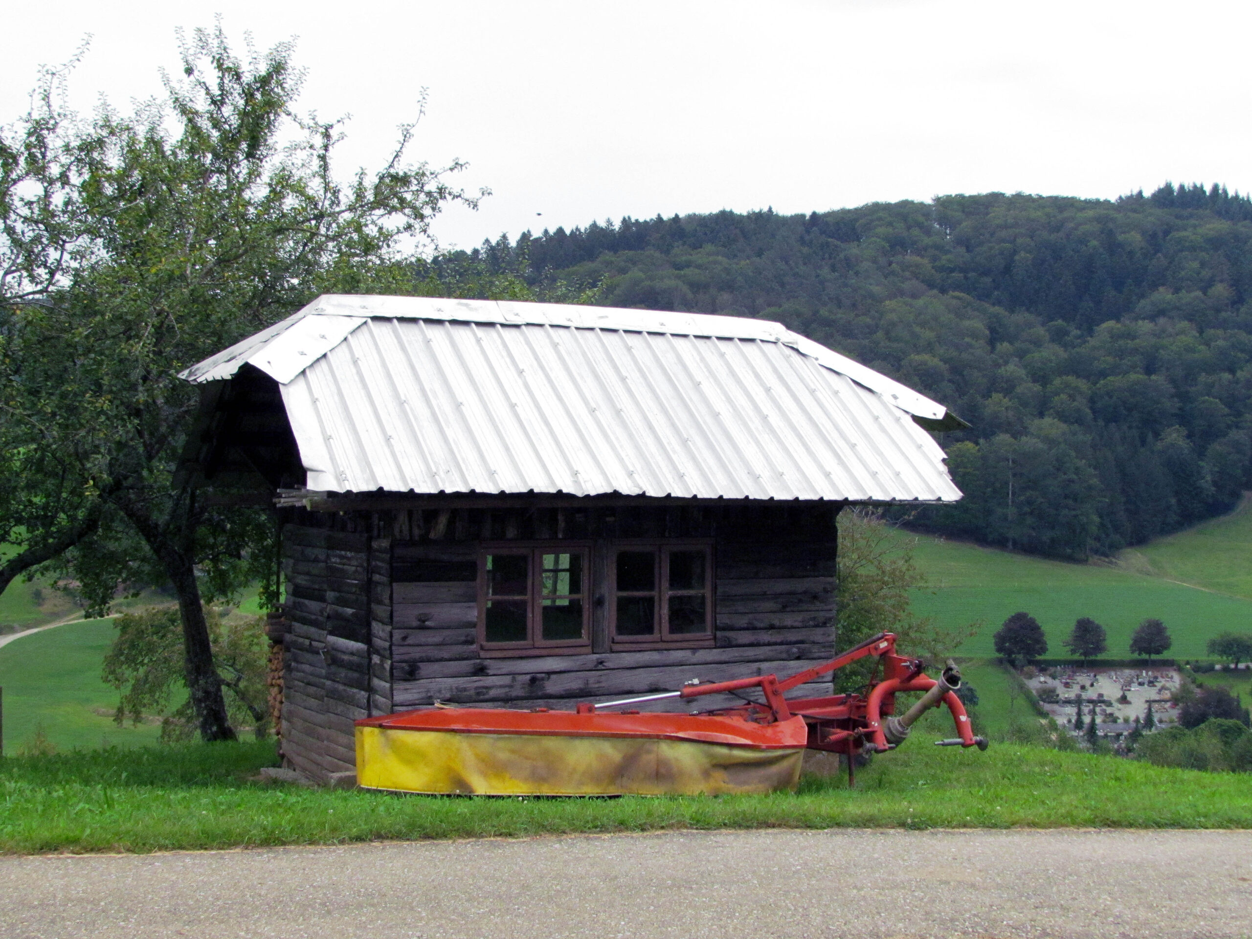 Überbleibsel vom Dorfjubiläum