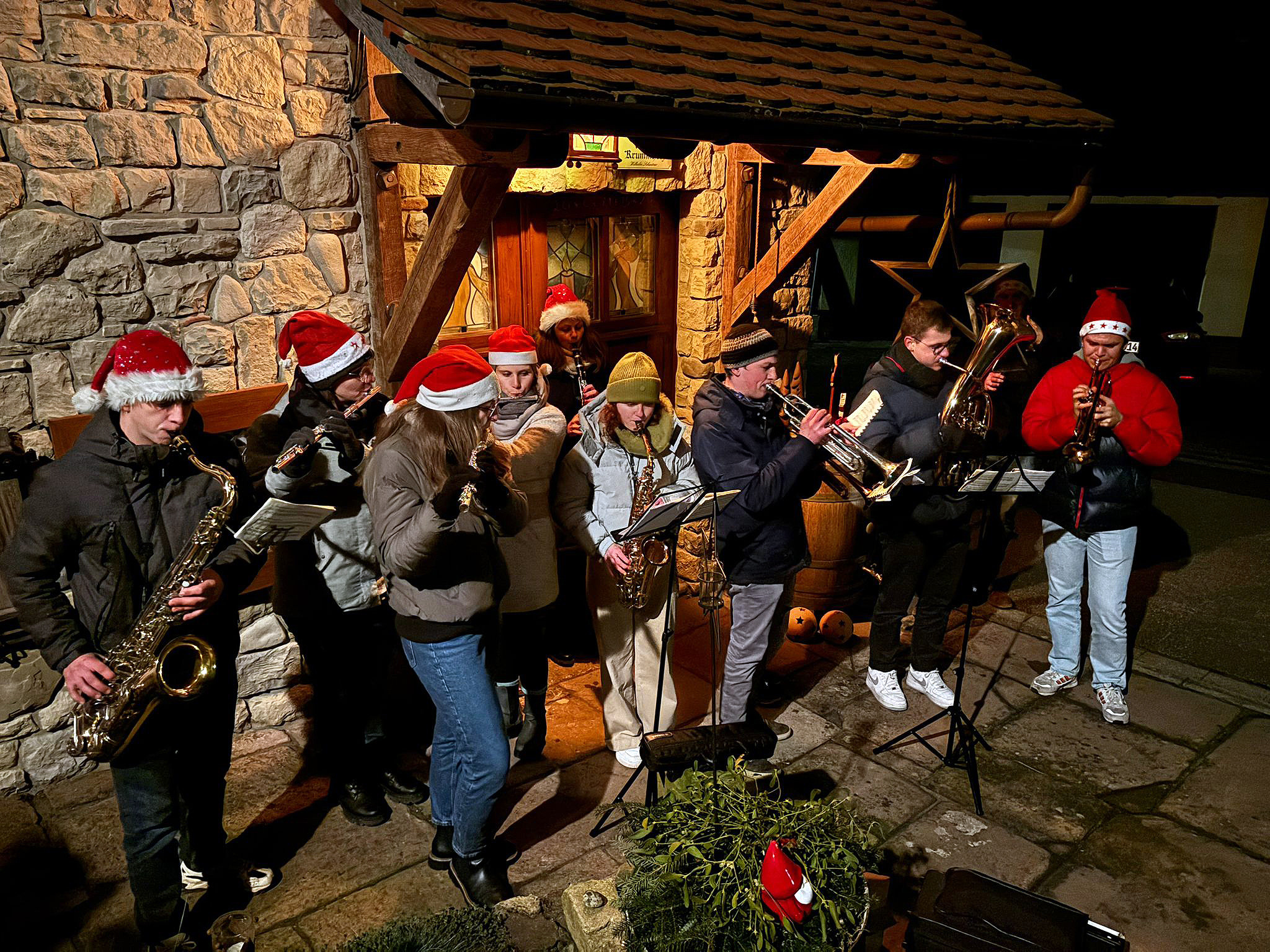 Das Weihnachtsspielen in Dörlinbach