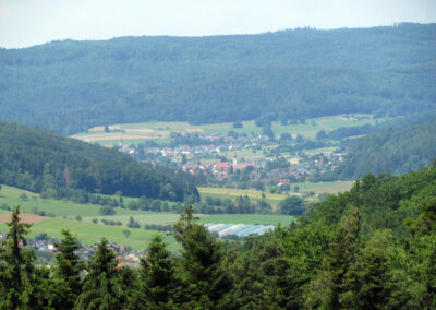 Weitere Impressionen von der geführten Wanderung – vorbei an Bildstöckle und Aussichtspunkten.