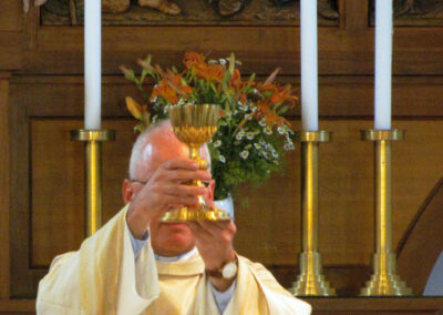 Patrozinium 2025: Das Hochamt leitete Dekan Johannes Mette, der hervorhob, dass die Kirche an so vielen Tagen hintereinander im Mittelpunkt von Festivitäten steht.