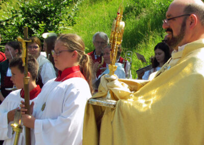 Fronleichnam 2025: Impressionen vom Hochfest des heiligsten Leibes und Blutes Christi, das wenige Tage vor dem Patrozinium im Blickpunkt stand.