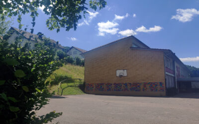 Sommernachtskino auf dem Schulhof