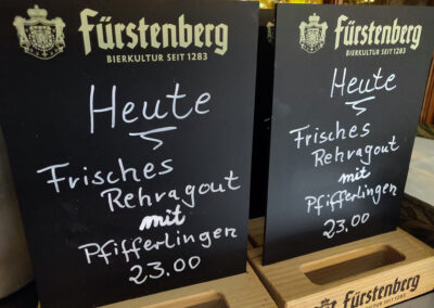 Mancher Gast wird auch seine kulinarischen Genüsse im Dörlinbacher „Engel“ in bester Erinnerung behalten.