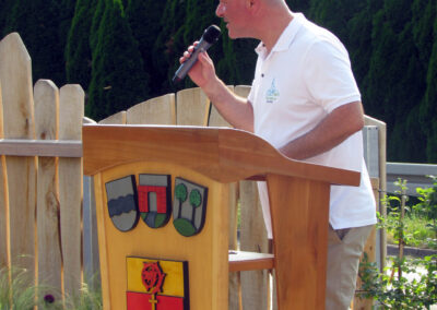 Bürgermeister Matthias Litterst dankte allen Helferinnen und Helfer sowie dem Bauhof der Gemeinde Schuttertal.