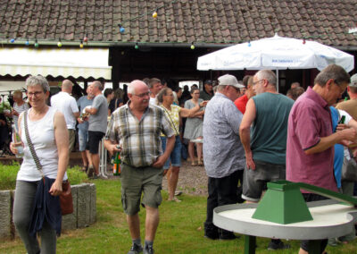 Impressionen von der Einweihungsfeier des „Mühlenplatzes“, der für die kommende Generationen ein Ort der Begegnung und Freude sein soll.