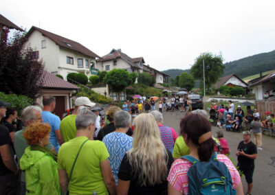 Musikalische Familienwanderung: Impressionen vom dritten Stopp am Kappelberg.