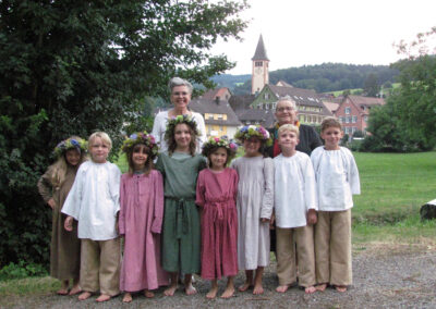 Die Kindertanzgruppe der Grundschule Dörlinbach setzte mit ihrer Tanzdarbietung an allen vier Abenden den krönenden Schlusspunkt.