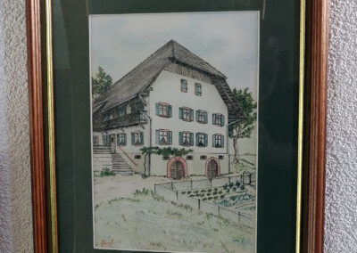 Dörlinbach hat eine lebendige Kunstszene. Hier exemplarisch einige der derzeit im Rathaus ausgestellten Werke.