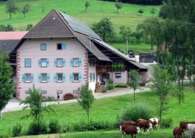 Der Ziegelhof lädt zum Verweilen ein. Über Jahrhunderte hinweg nannte man den Hof „s' Zieglers“, bis der Name „Ziegelhof“ Mitte des 20. Jahrhunderts aufkam.