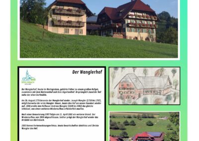 Die wetterfesten Tafeln wurden am letzten Sonntag im Rahmen der Rundwanderung „Unsere Bauernhöfe“ erstmalig der Öffentlichkeit vorgestellt.
