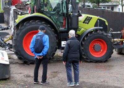 Impressionen vom Zieglehof im Dorfweg. Dort wurde das Schuhmacherhandwerk und die Gürtelherstellung präsentiert.