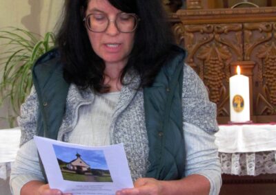 Impressionen von der Dank- und Gedenkfeier der Pfarrgemeinde auf dem Kappelberg. Die Jubiläumsfeier lockte über 60 Bürgerinnen und Bürger zum Kapellchen.