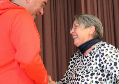 Impressionen vom Familien-Wandertag des Radfahrvereins. Insgesamt waren fast 300 wanderfreudige Gäste unterwegs. Die größte Gruppe stellte der Sportverein.