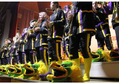 Das „Gießkännle-Feschd 2.0“ in der Dörlinbacher Festhalle der Säcklistrecker Gugge begeisterte.