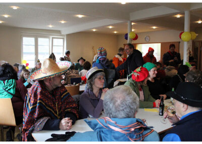 Impressionen vom großen Jubiläumsumzug mit anschießendem Narrentreiben im Narrendorf und in der Festhalle.