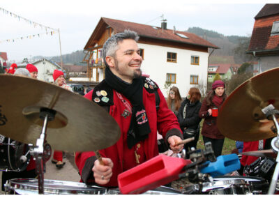 Impressionen vom großen Jubiläumsumzug mit anschießendem Narrentreiben im Narrendorf und in der Festhalle.