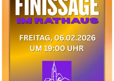 Am Freitag endet zwar die Kunstausstellung mit einer Feierstunde, doch die Fortsetzung der einheimischen Kunstszene geht weiter.