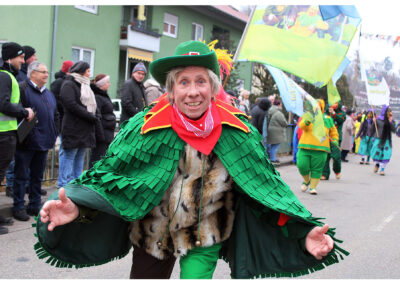 Impressionen vom großen Jubiläumsumzug mit anschießendem Narrentreiben im Narrendorf und in der Festhalle.