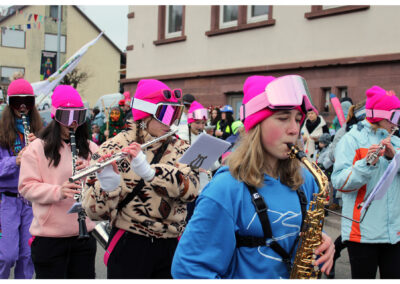 Impressionen vom großen Jubiläumsumzug mit anschießendem Narrentreiben im Narrendorf und in der Festhalle.