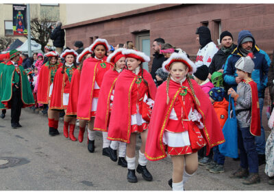 Impressionen vom großen Jubiläumsumzug mit anschießendem Narrentreiben im Narrendorf und in der Festhalle.