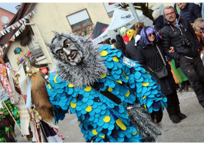 Impressionen vom großen Jubiläumsumzug mit anschießendem Narrentreiben im Narrendorf und in der Festhalle.