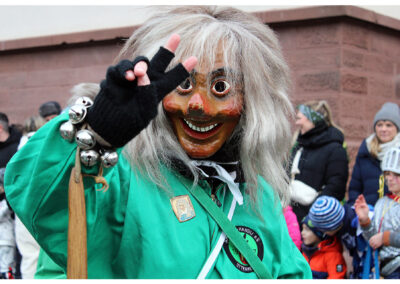 Impressionen vom großen Jubiläumsumzug mit anschießendem Narrentreiben im Narrendorf und in der Festhalle.